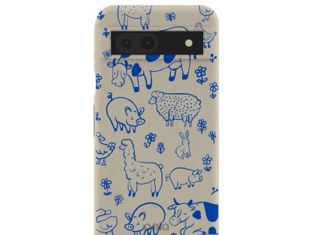 London Fog Happy Farmyard Google Pixel 8a Case Hot on Sale