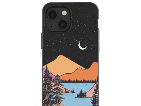 Black Night Trails iPhone 13 Mini Case Online