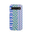 Electric Blue Mixed Up Google Pixel 8a Case Hot on Sale