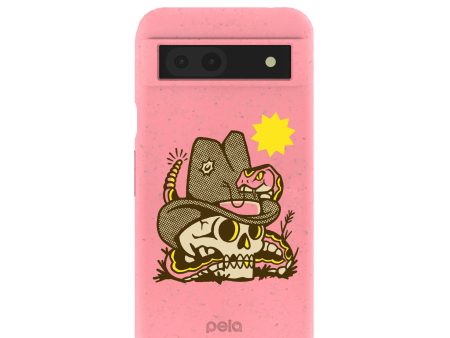 Bubblegum Pink Snakebite Google Pixel 8a Case Online now