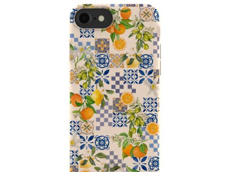 Seashell Amalfi Fruits iPhone 6 6s 7 8 SE Case For Sale