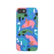 Electric Blue Sea Cows iPhone 6 6s 7 8 SE Case Hot on Sale