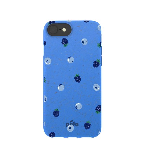 Electric Blue Black and Blue iPhone 6 6s 7 8 SE Case Sale