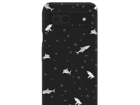 Black Lil Sharks Google Pixel 8a Case Online Hot Sale