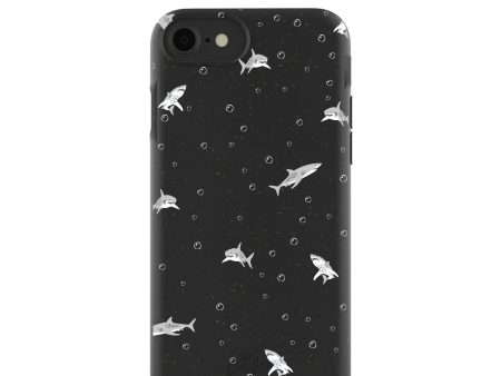 Black Lil Sharks iPhone 6 6s 7 8 SE Case on Sale