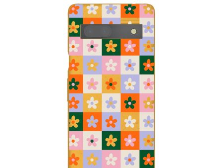 Honey Flower Tiles Google Pixel 7a Case For Discount