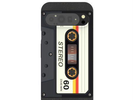 Black Cassette Google Pixel 9 Pro XL Case Discount