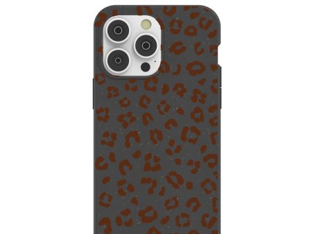 Black Midnight Leopard iPhone 14 Pro Max Case Online Sale