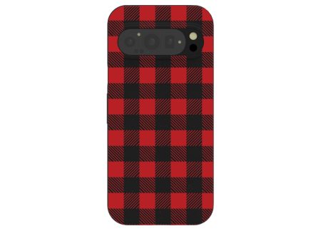 Black Flannel Google Pixel 9 9 Pro Case For Cheap