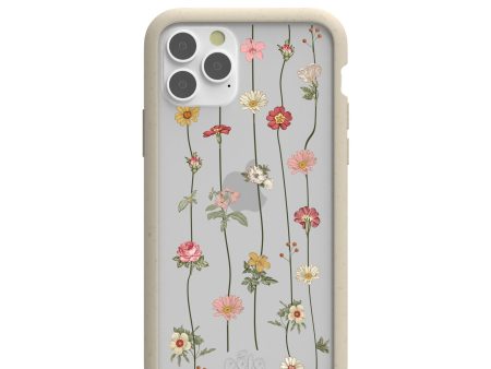 Clear Floral Vines iPhone 11 Pro Case With London Fog Ridge For Cheap