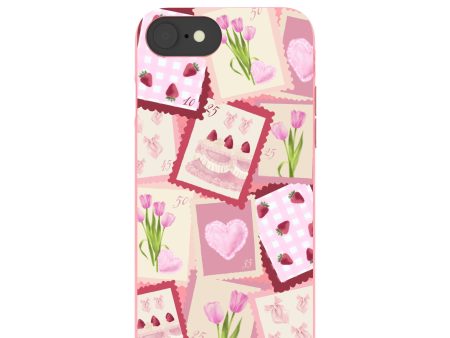 Bubblegum Pink Love Letters iPhone 6 6s 7 8 SE Case Fashion