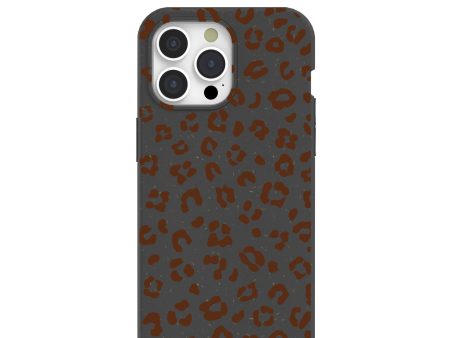 Black Midnight Leopard iPhone 15 Pro Max Case Discount