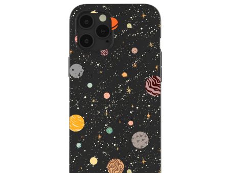 Black Galactic Glow iPhone 12 Pro Max Case For Cheap