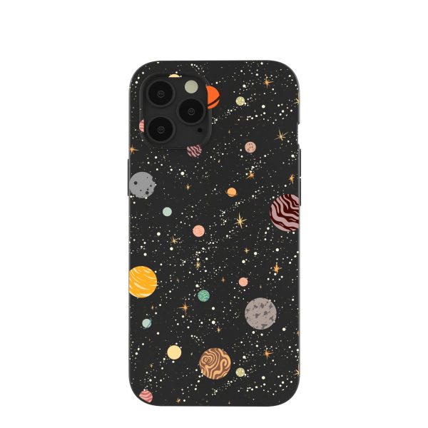 Black Galactic Glow iPhone 12 Pro Max Case For Cheap