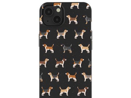 Black Beagle Buds iPhone 13 Case Discount