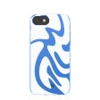 Electric Blue Blue Crush iPhone 6 6s 7 8 SE Case For Discount