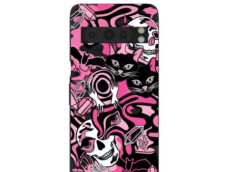 Black Spellbound Ghouls Google Pixel 8 Pro Case For Cheap