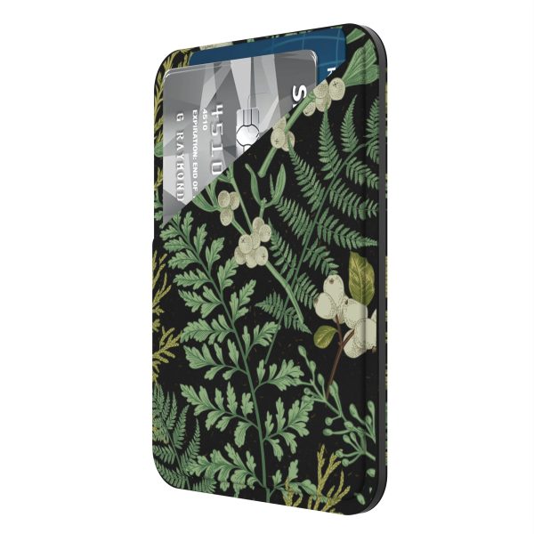 Black Herbarium Mini Wallet For Discount