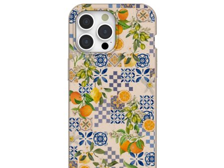 Seashell Amalfi Fruits iPhone 15 Pro Max Case Online Hot Sale