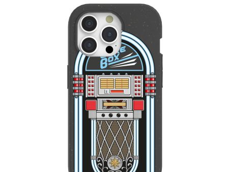 Black Jukebox iPhone 15 Pro Case Online now