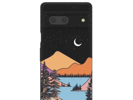 Black Night Trails Google Pixel 7 Case For Cheap