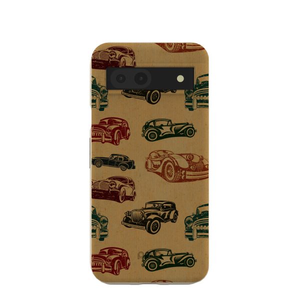 London Fog Retro Car Google Pixel 8a Case on Sale