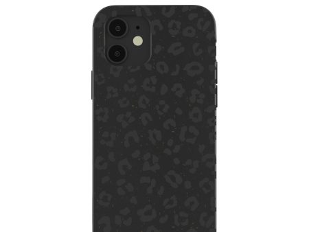 Black Night Leopard iPhone 12  iPhone 12 Pro Case For Cheap