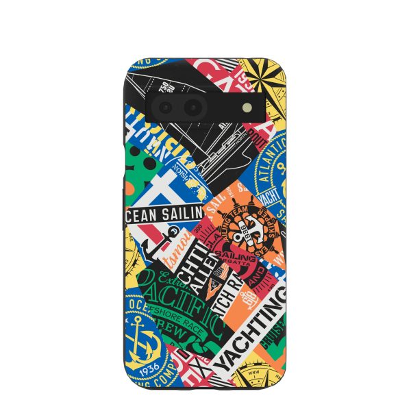 Black Seafaring Google Pixel 8a Case Fashion