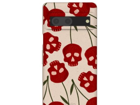 Seashell Scary Cherry Google Pixel 7 Case Cheap