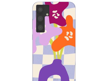 Lavender Bright Blooms Samsung Galaxy S24+(Plus) Case Online now