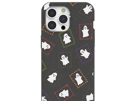 Black Ghost Stamps iPhone 15 Pro Max Case For Discount