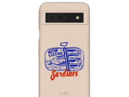 Seashell Sardines Google Pixel 8a Case Online Sale