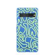 Electric Blue Dizzy Dreams Google Pixel 7 Case on Sale