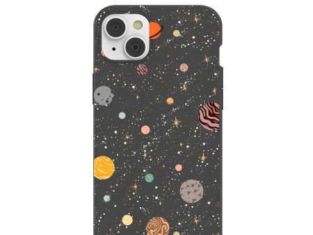 Black Galactic Glow iPhone 14 Plus Case Supply