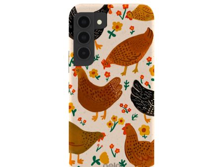 Seashell Chicken Garden Samsung Galaxy S22 Case Online now