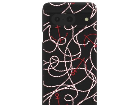 Black Anchor Lines Google Pixel 8 Case Cheap