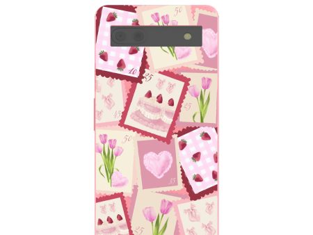 Bubblegum Pink Love Letters Google Pixel 6a Case Supply