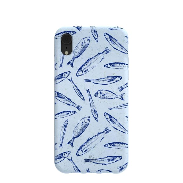 Powder Blue Fishery iPhone XR Case Online