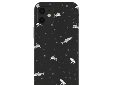 Black Lil Sharks iPhone 12 Mini Case Online Sale