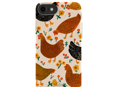 Seashell Chicken Garden iPhone 6 6s 7 8 SE Case Fashion