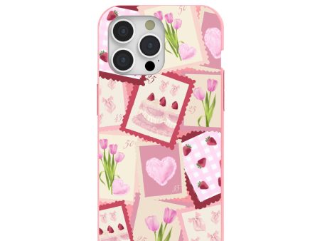 Bubblegum Pink Love Letters iPhone 15 Pro Max Case Online now