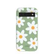 Sage Green Daisy Google Pixel 8a Case Fashion