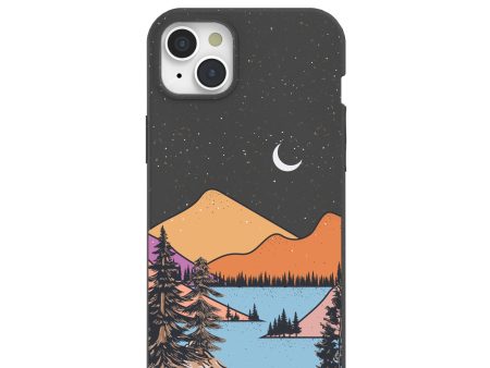 Black Night Trails iPhone 15 Plus Case Discount