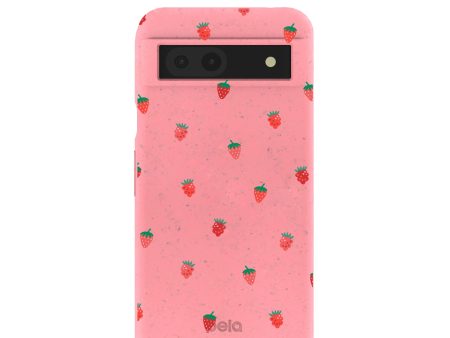 Bubblegum Pink Summer Berries Google Pixel 8a Case Online Sale