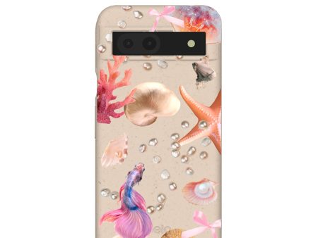 Seashell Aqua Dreams Google Pixel 8a Case For Sale