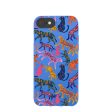 Electric Blue Jungle Cat iPhone 6 6s 7 8 SE Case Online now