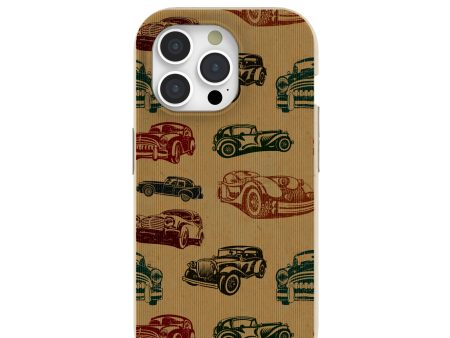 London Fog Retro Car iPhone 15 Pro Case Supply