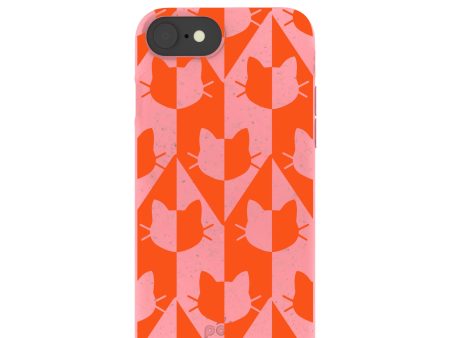 Bubblegum Pink Purr iPhone 6 6s 7 8 SE Case Sale