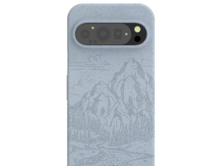 Powder Blue Rockies Google Pixel 9 9 Pro Case Online now