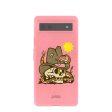 Bubblegum Pink Snakebite Google Pixel 6a Case on Sale